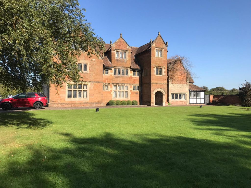 A view of the outside of Lococo Creative's office at The Priory building at Wolston.