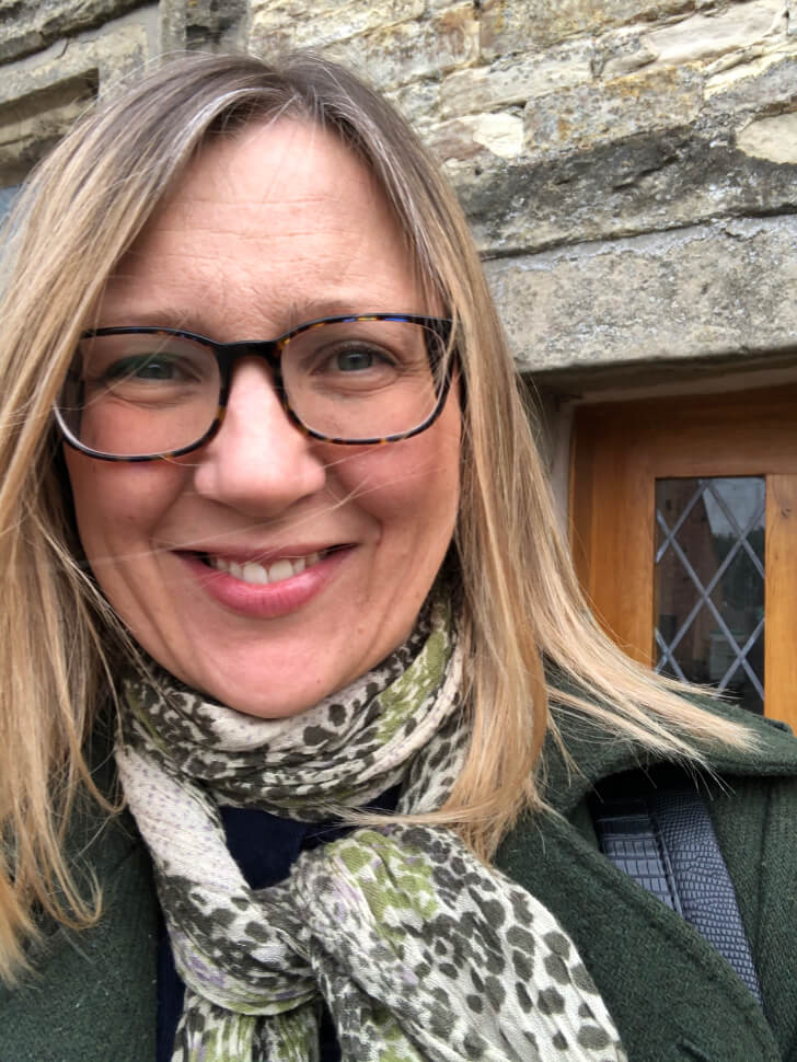 Jo Coope - back at the office after lockdown
